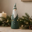 Dark Green And White Light Up LED Ceramic Gonk