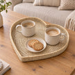 Wickham Rattan Heart Tray