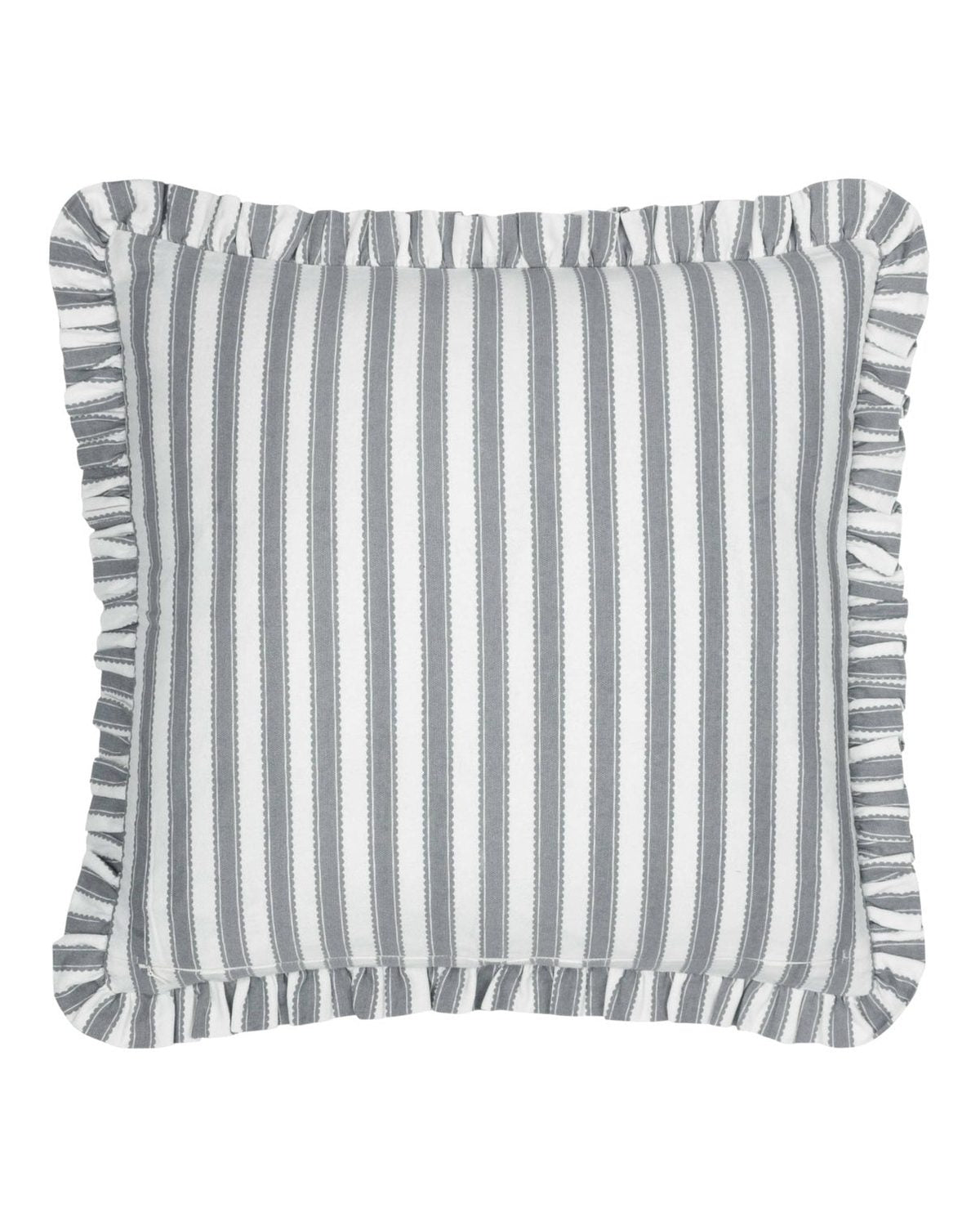 Delph Beige Sessile Leaf Ruffle Cushion Cover