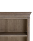 Delphine Collection large dresser top with three shelves from Hill Interiors, showcasing stylish furniture and mirror design.