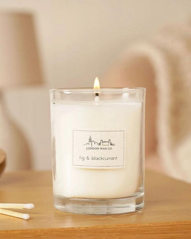 London Wax Company Lidded Candle - Fig and Blackcurrant