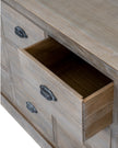 Haldon Collection 12 Drawer Chest by Hill Interiors showing a modern wooden furniture piece with twelve spacious drawers.