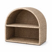 Wickham Rattan Arched Shaped Shelving Unit