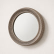 Wickham Rattan Natural Round Mirror