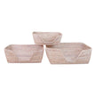 Rattan Rectangular Dog Bed
