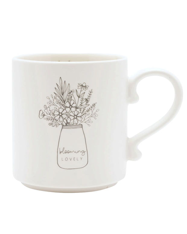 Beige Moments Mug - Blooming Lovely