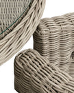 Rattan Ragusa Outdoor Dining Table And Four Chair Set