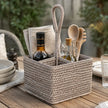 Wickham Rattan Cutlery or Condiment Holder - PRE ORDER MID OCTOBER DELIVERY