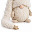 Fluffy Cream And Beige Christmas Gonk