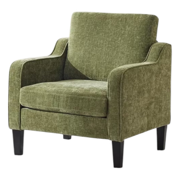 Green Small Upholstered Tub Arm Chair