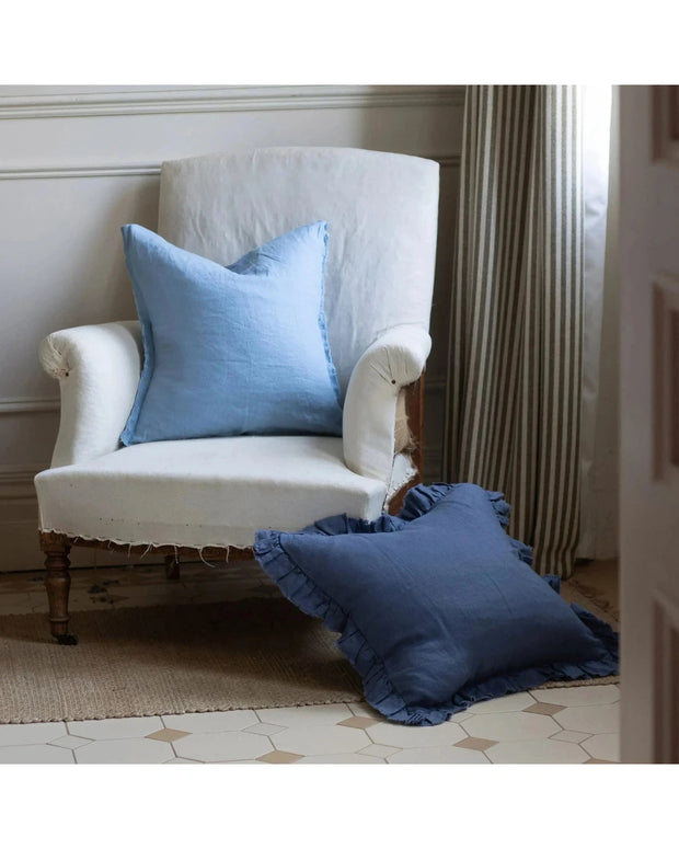 Esmee Light Blue Cushion Cover 45x45cm - Soft FurnishingsSoft Furnishings - Lulu Loves Home