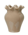 Evelina Vase Beige - Lulu Loves Home Lulu Loves Home 