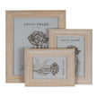 Neutral Wooden Isla Photo Frame