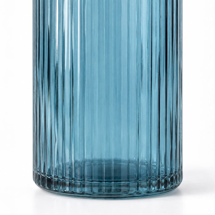 Blue Glass Bottle Bud Vase — product image 5