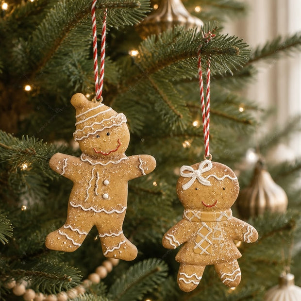 Hanging Gingerbread People