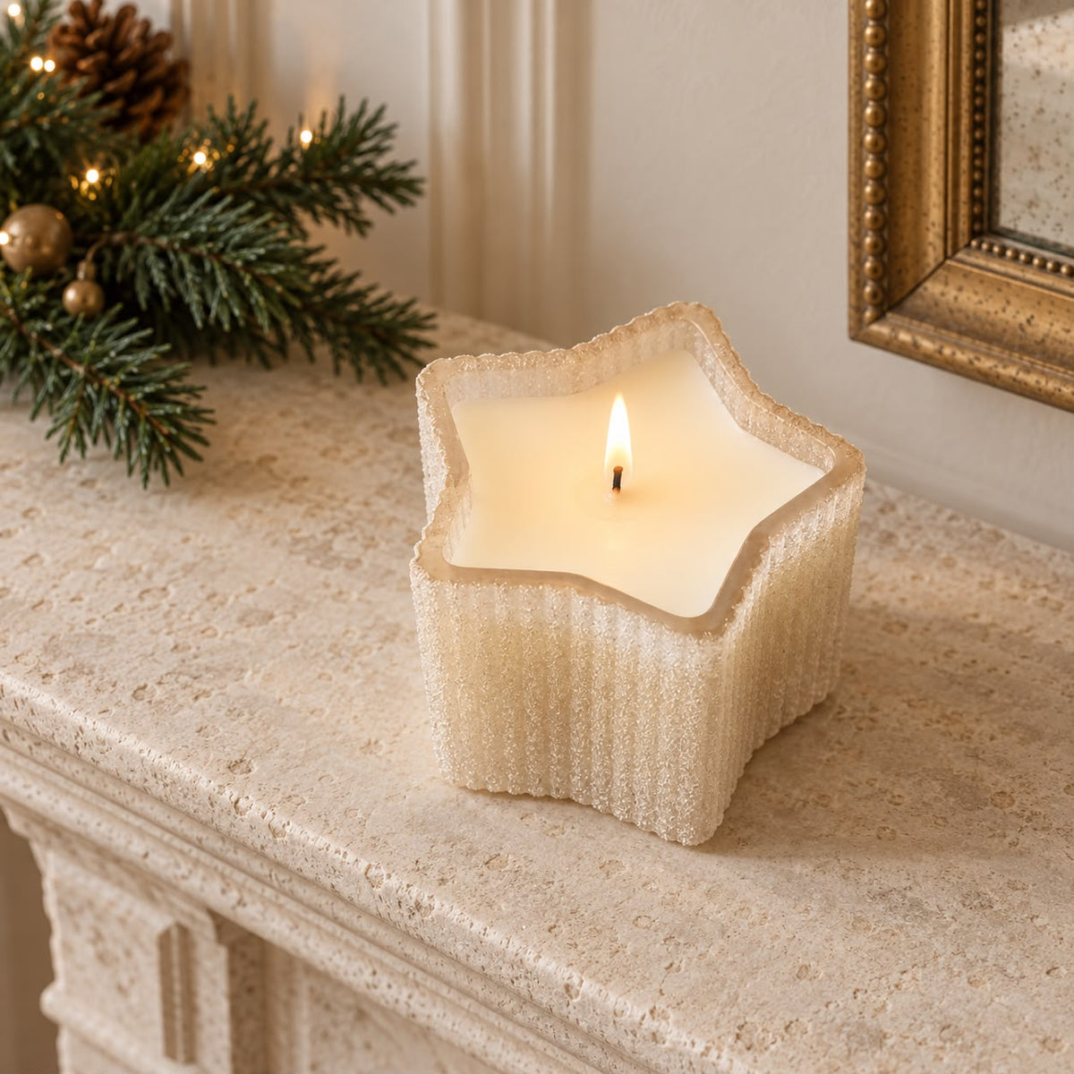 Star Scented Candle - Wild Berries