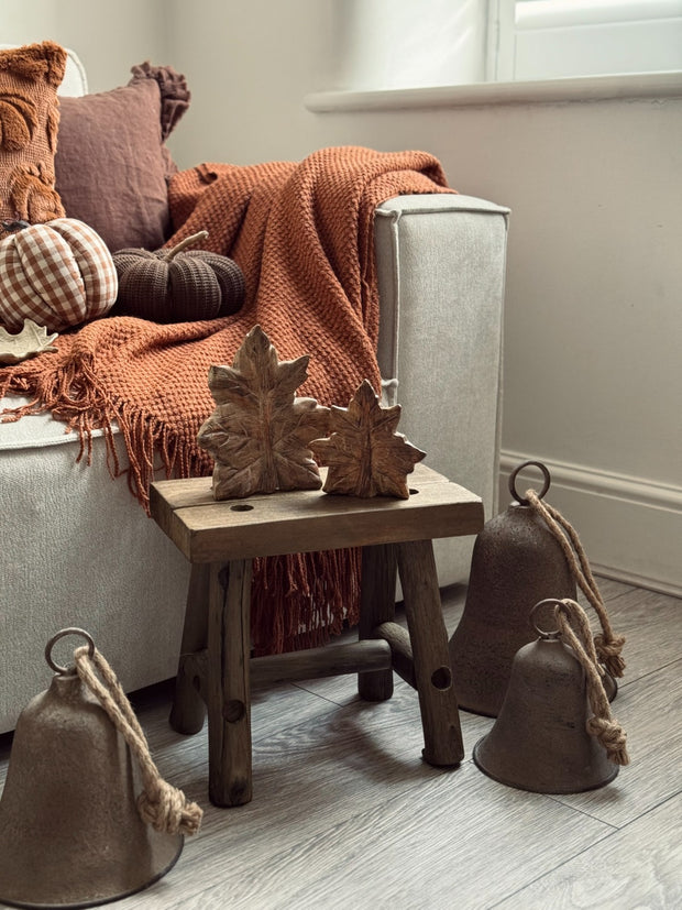 Rustic Brass Coloured Bell
