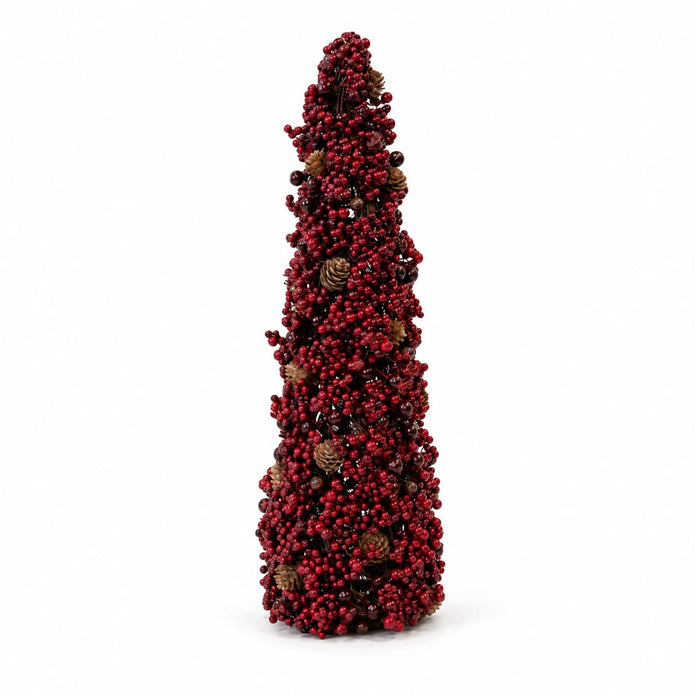 Luxury Burgundy Berry Tall Tree