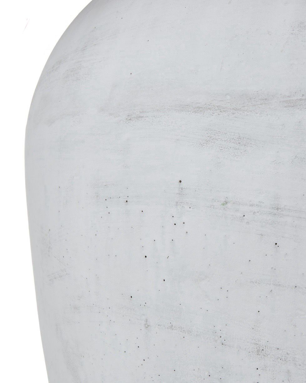 Athena Stone Natural Ribbed Lamp