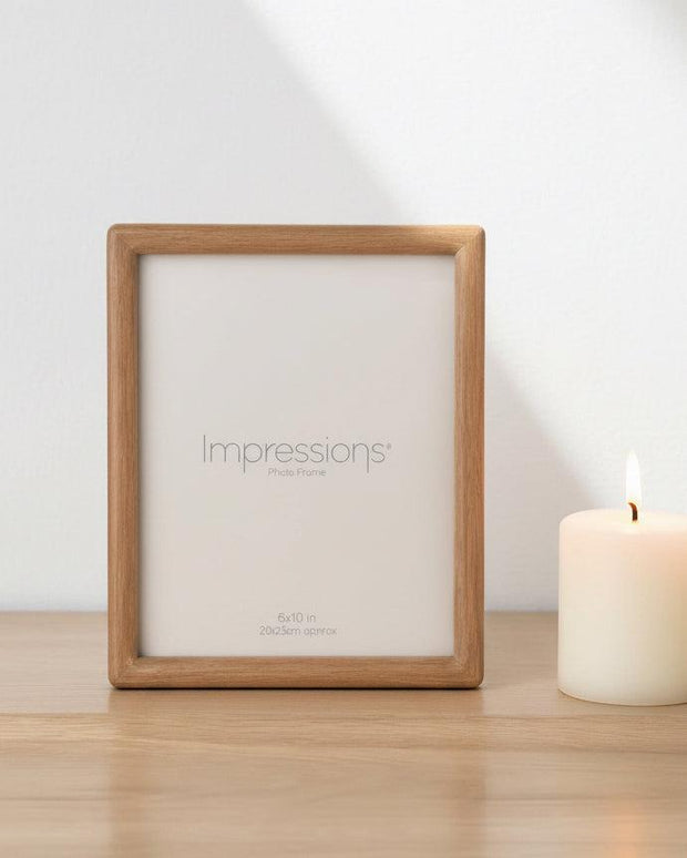 Natural Oak Effect Photo Frame – Wooden Picture Frame
