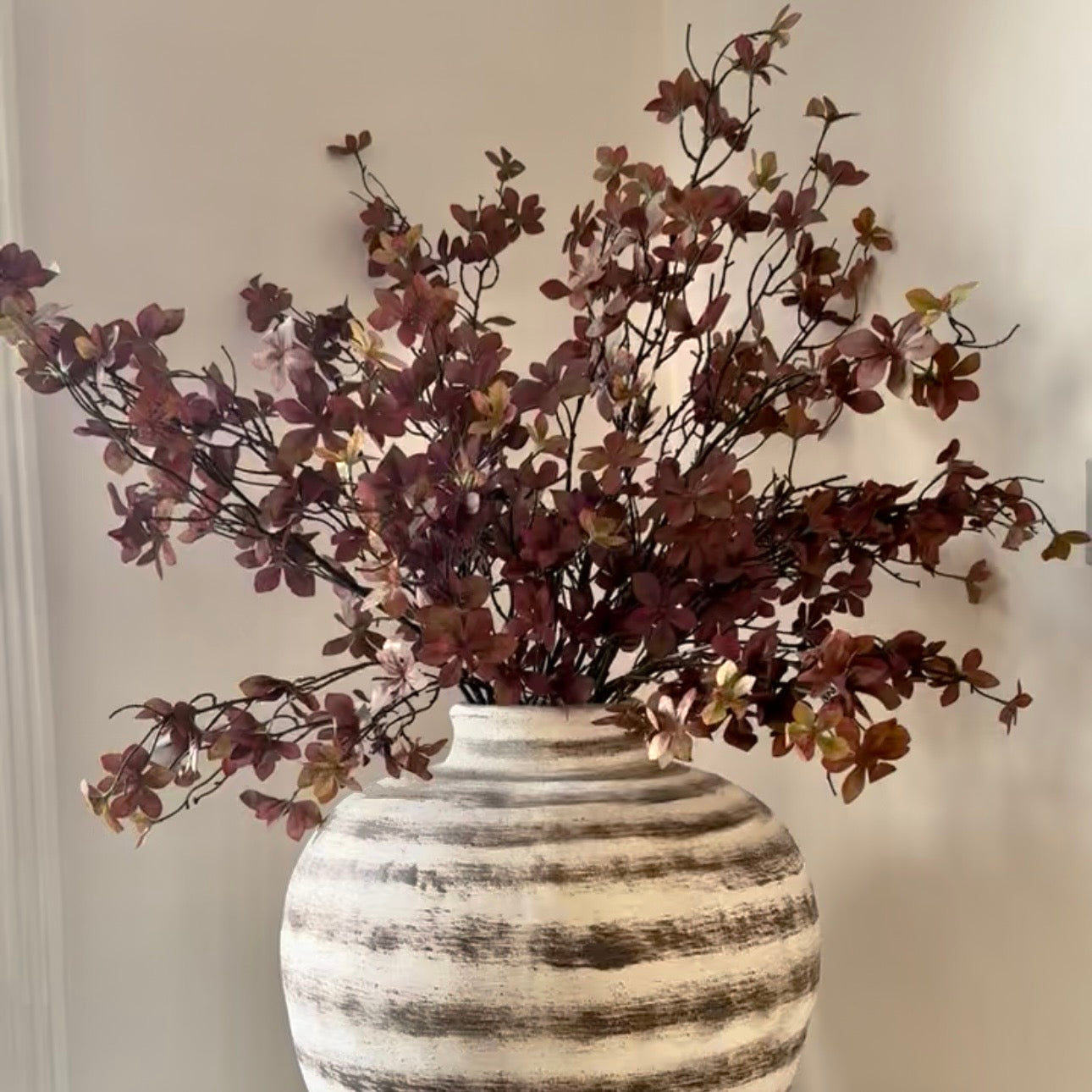 Artificial Autumn Branch Leaf Stem