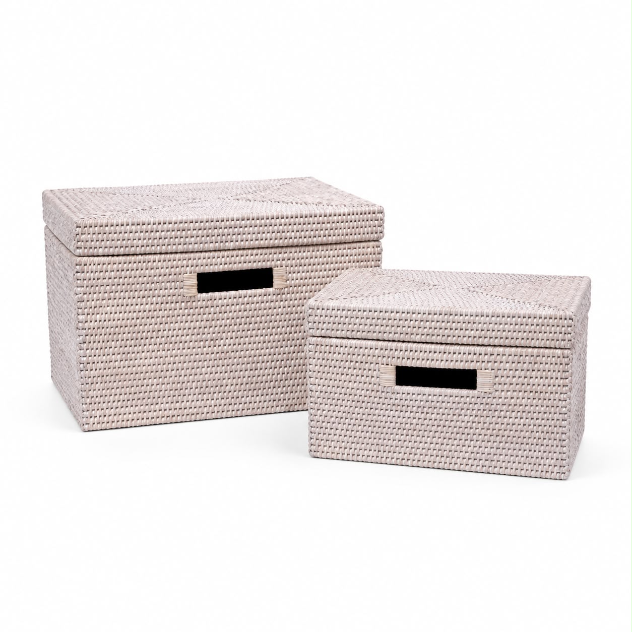 Wickham Rattan Square Basket Storage Box