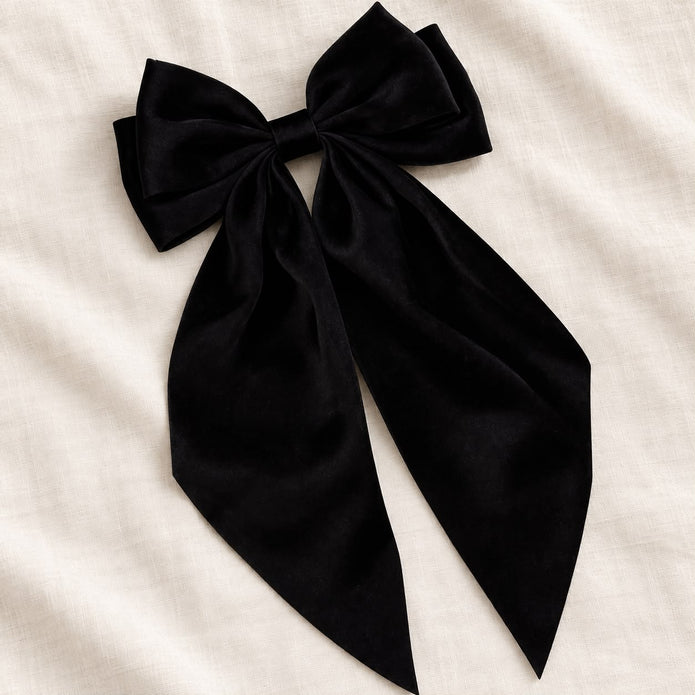 Black Velvet Bow