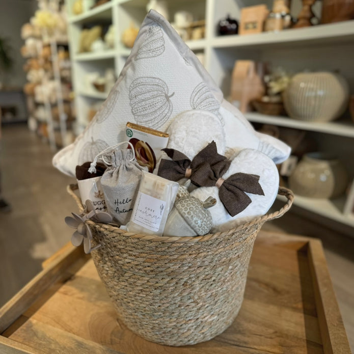 Autumnal Boo Gift Basket - Neutral