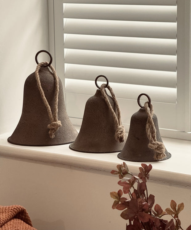 Rustic Brass Coloured Bell