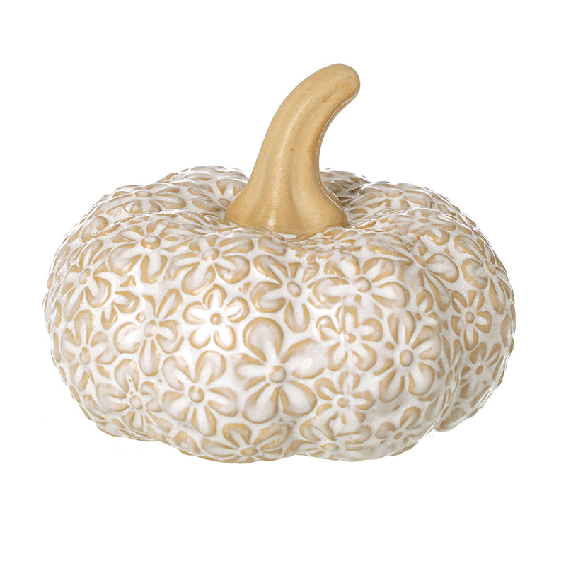Ceramic Patterned Pumpkin