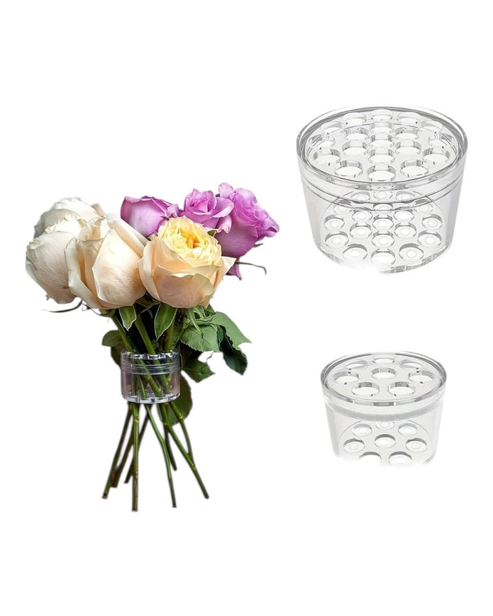 Flower Stem Styler Twister Set of Two | Spiral Flower Holder