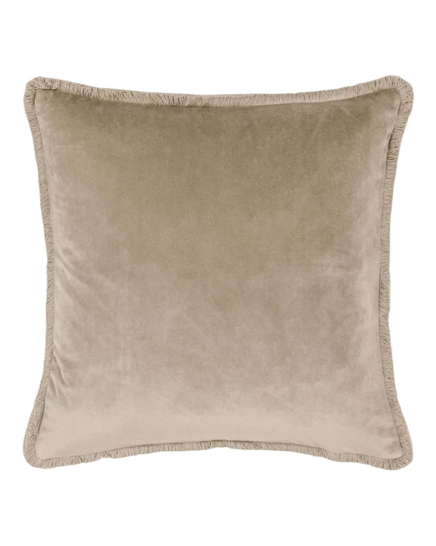 Freya Velvet Cushion Cover Beige