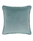 Freya Velvet Cushion Cover Duck Egg Blue