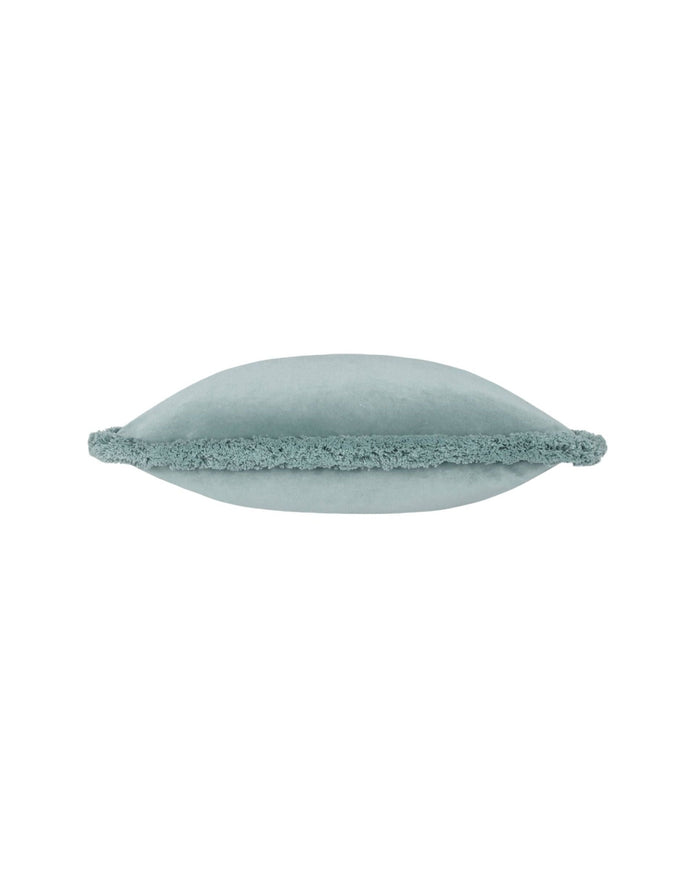 Freya Velvet Cushion Cover Duck Egg Blue