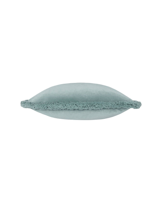 Freya Velvet Cushion Cover Duck Egg Blue