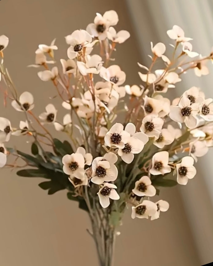 Artificial Daisy Flower Stem - Peach