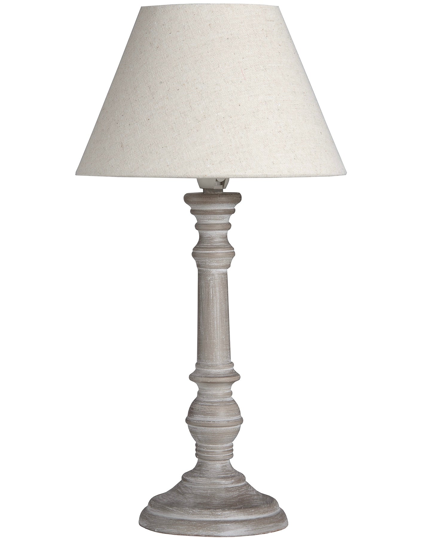 Pella wooden table lamp by Hill Interiors featuring a sleek design and warm wood finish, ideal for living room or bedside lighting.