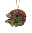Hedgehog With Berries Hanging Decoration Gisela Graham