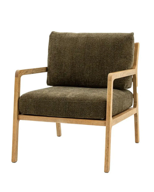 Cortona Olive Green Armchair - PRE ORDER EARLY APRIL DELIVERY - Lulu  Lulu Loves Home 