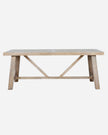 Large Haldon Collection dining table by Hill Interiors, showcasing a spacious wooden furniture piece for dining rooms.