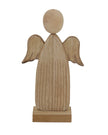 Natural Rustic Wooden Angel