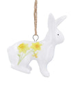 White Ceramic Hanging Bunny