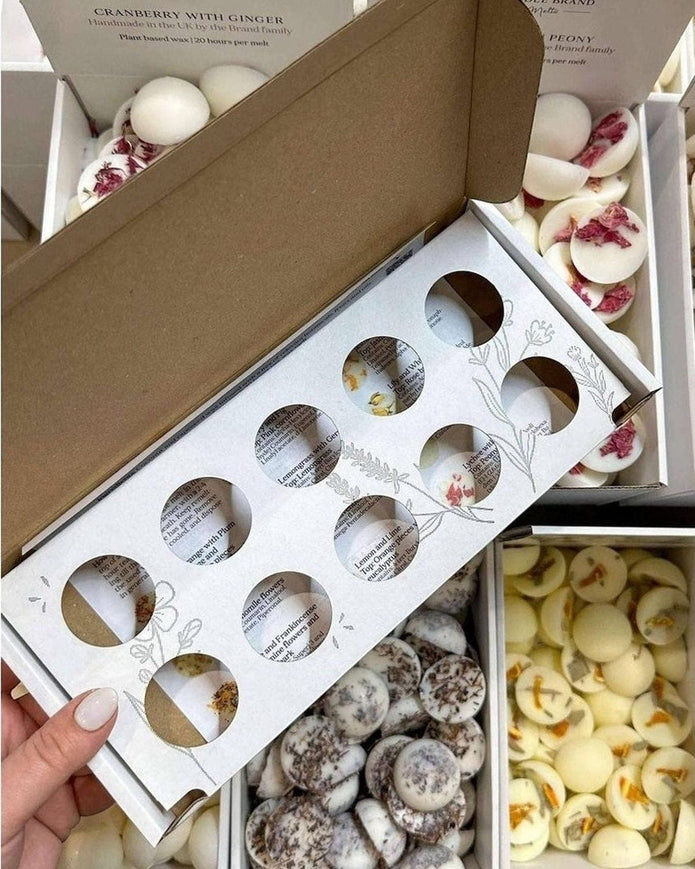 Gift Box Of Assorted Ten Wax Melts