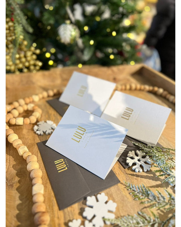 Gift Cards + Vouchers