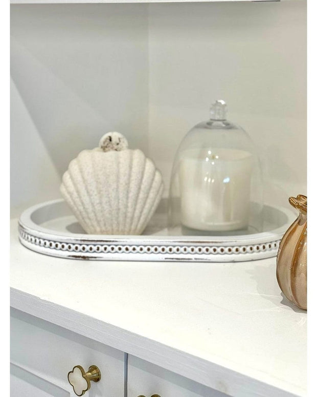 Glass Candle Cloche Dome