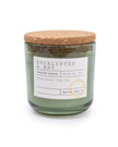 Glass Filled Wax Pot with Cork Lid in Eucalyptus and Bay Scent 11cm 6PK Lulu Loves Home 