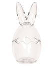 Glass Rabbit Bunny Jar - Large