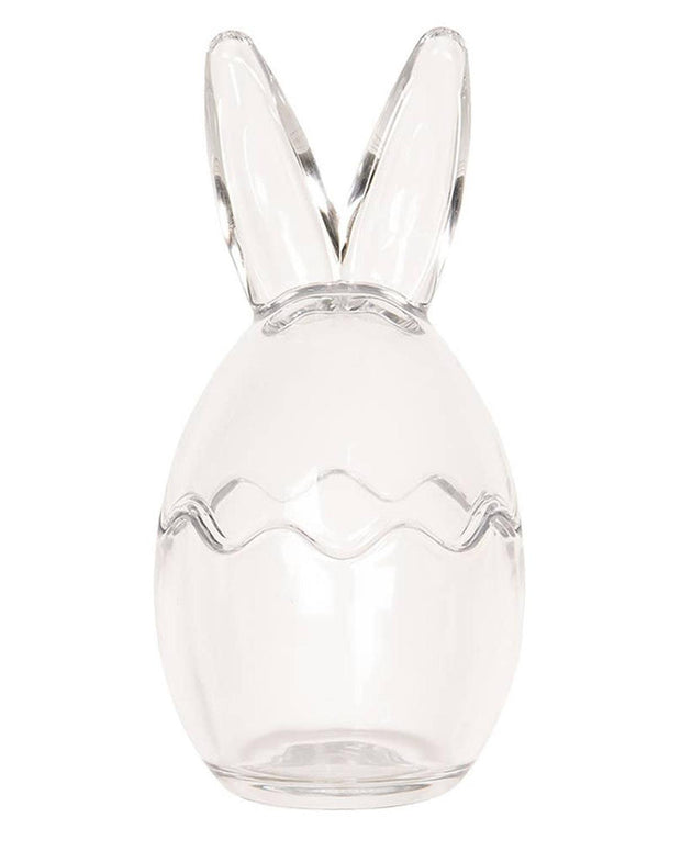 Glass Rabbit Bunny Jar - Large