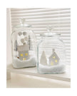 Heart Topped Glass Storage Jar