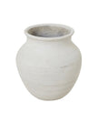Hellenic Medium Lyme White Planter Pot Lulu Loves Home 